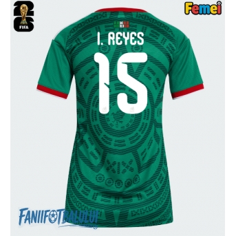 Mexic Israel Reyes #15 Echipament de Fotbal Replică Mondial 2026 Femei Acasa